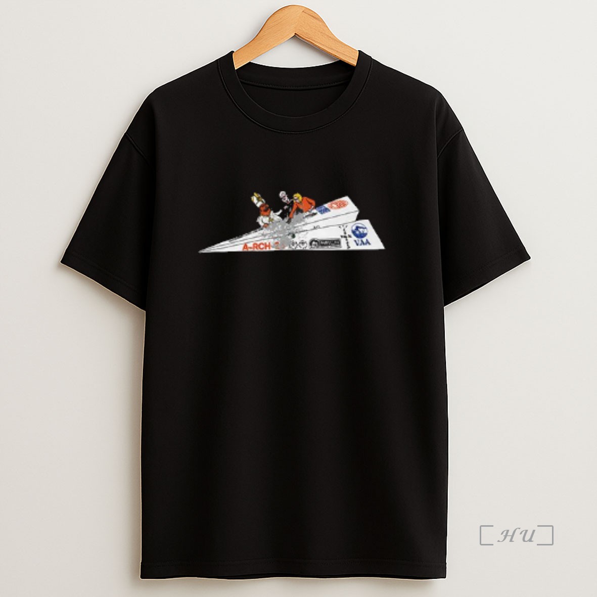 Officials Cactus Jack X Virgil Abloh Arch Paper Plane Double Sided Graphic Premium Shirt Sweatshirt Tee