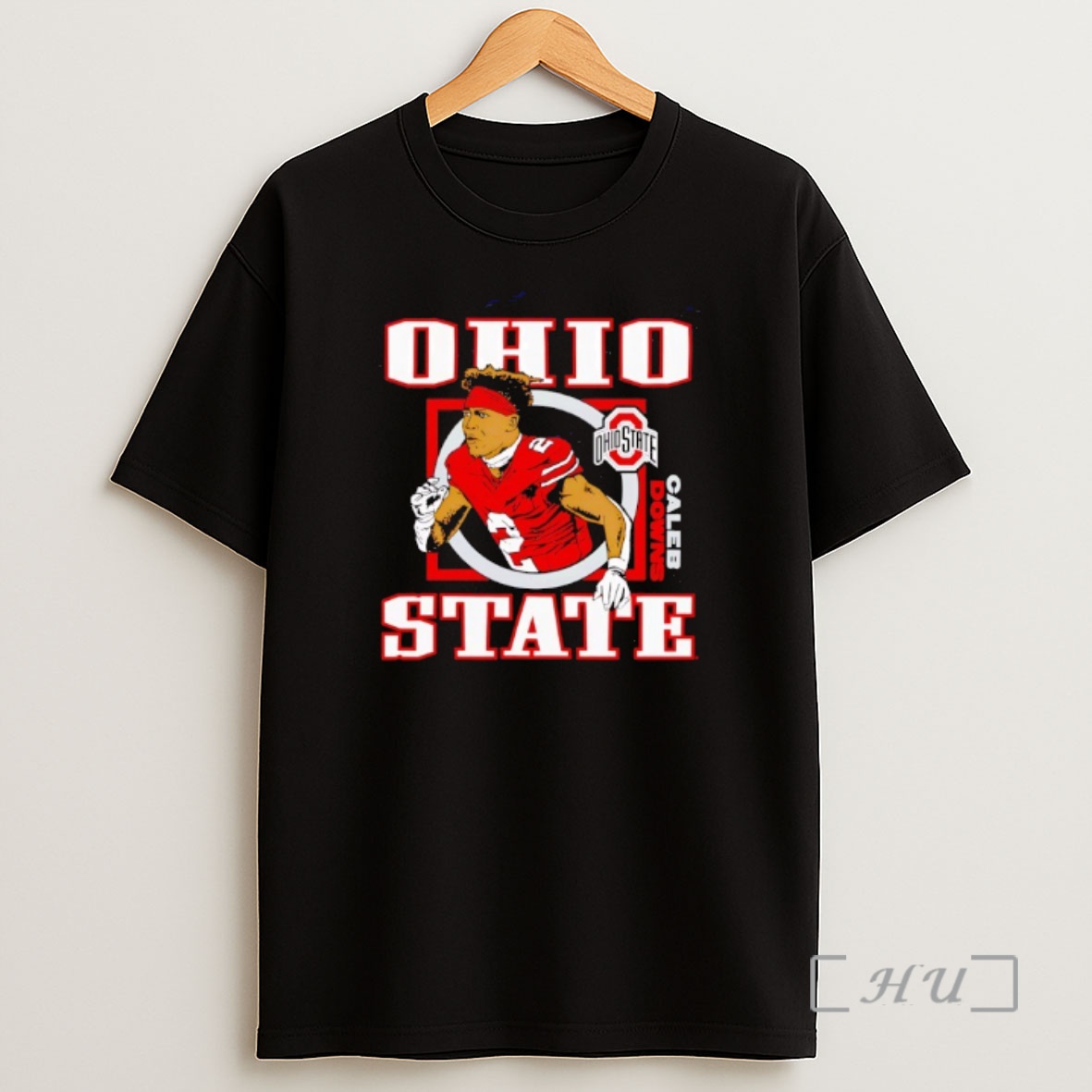 Officials Caleb Downs 2 Ohio State Buckeyes Football Cartoon Shirt Sweatshirt Tee