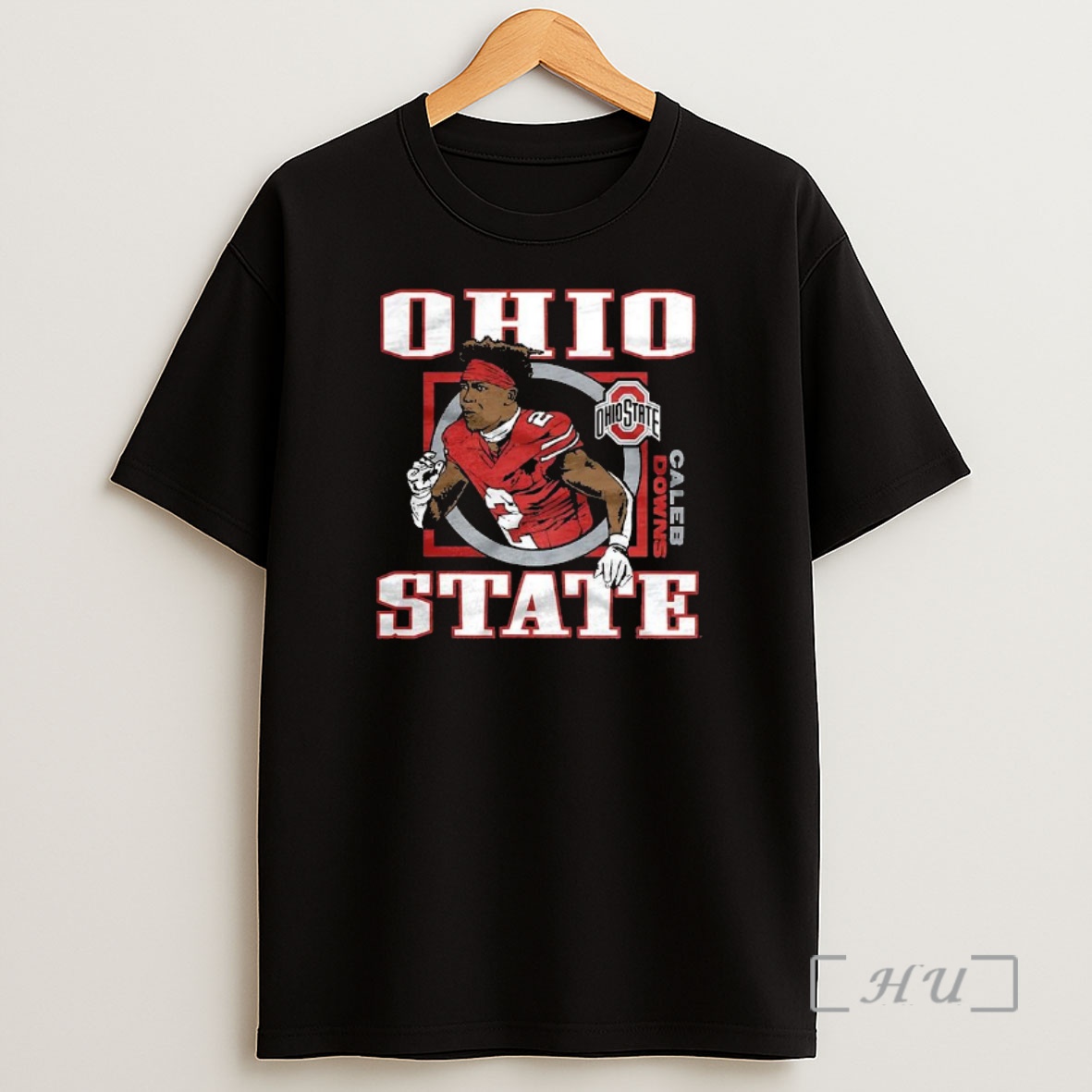 Officials Caleb Downs Ohio State Buckeyes Football Safety Cartoon Premium Shirt Sweatshirt Tee