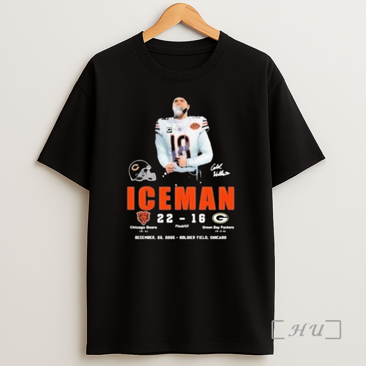 Officials Caleb Williams 18 Iceman Chicago Bears Shirt Sweatshirt Tee