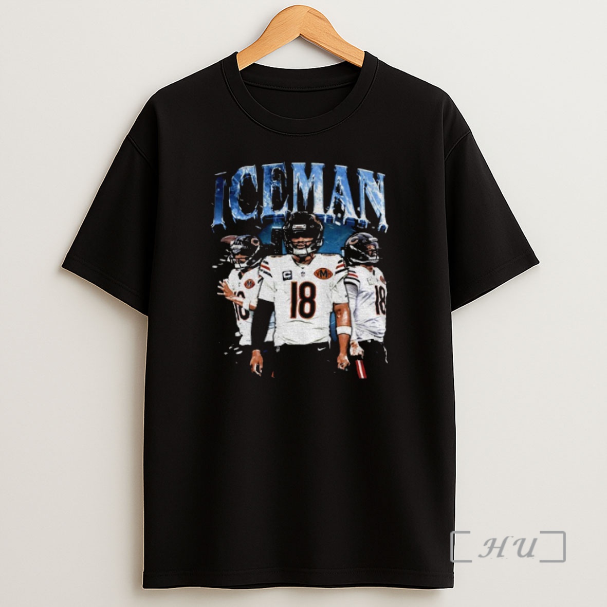 Officials Caleb Williams Chicago Bears 18 Iceman Premium Shirt Sweatshirt Tee