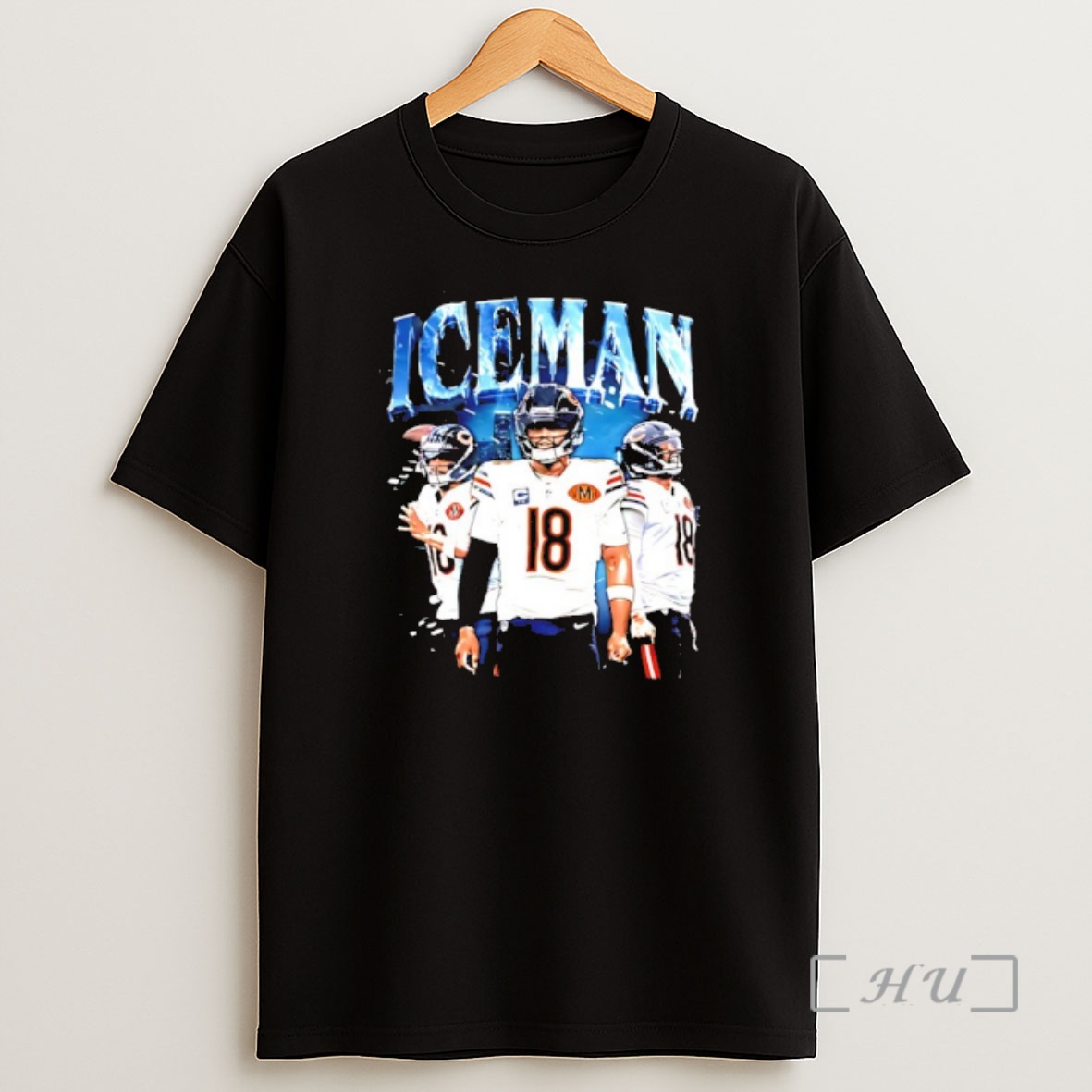 Officials Caleb Williams Chicago Bears Iceman 2025 Graphic Premium Shirt Sweatshirt Tee