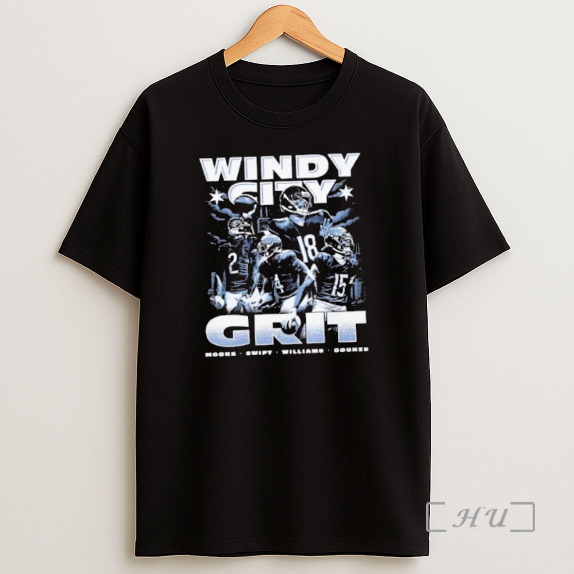 Officials Caleb Williams Chicago Bears Windy City Grit Shirt Sweatshirt Tee