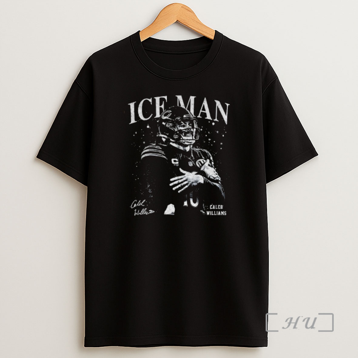 Officials Caleb Williams Football Vintage Ice Man Signature Shirt Sweatshirt Tee