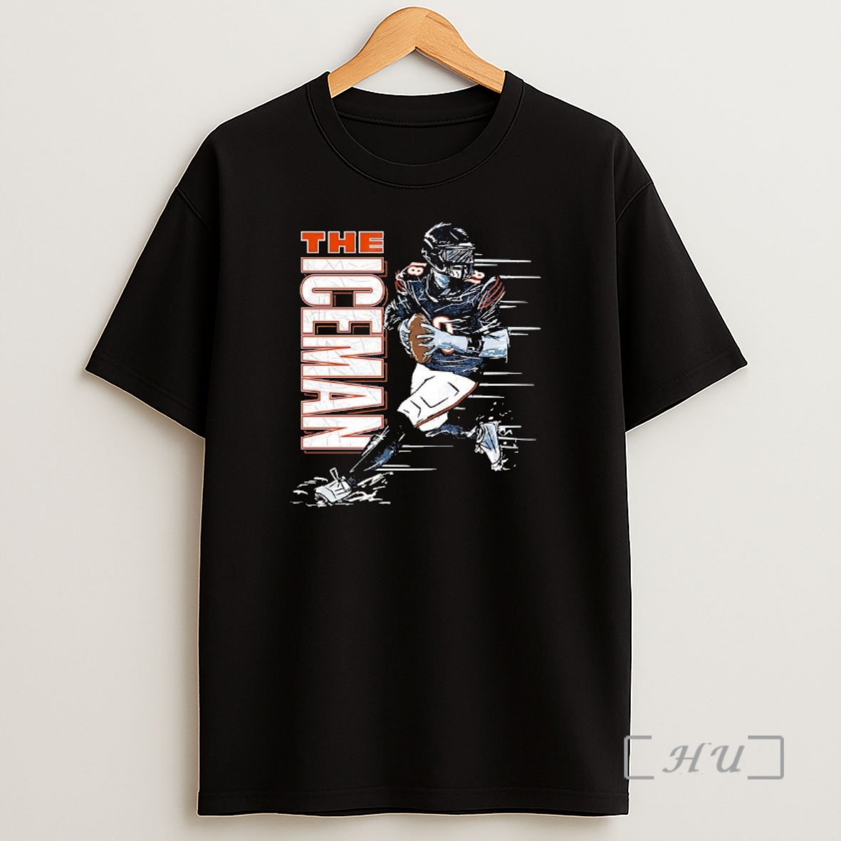 Officials Caleb Williams The Iceman Chicago Bears Football Number 18 Shirt Sweatshirt Tee