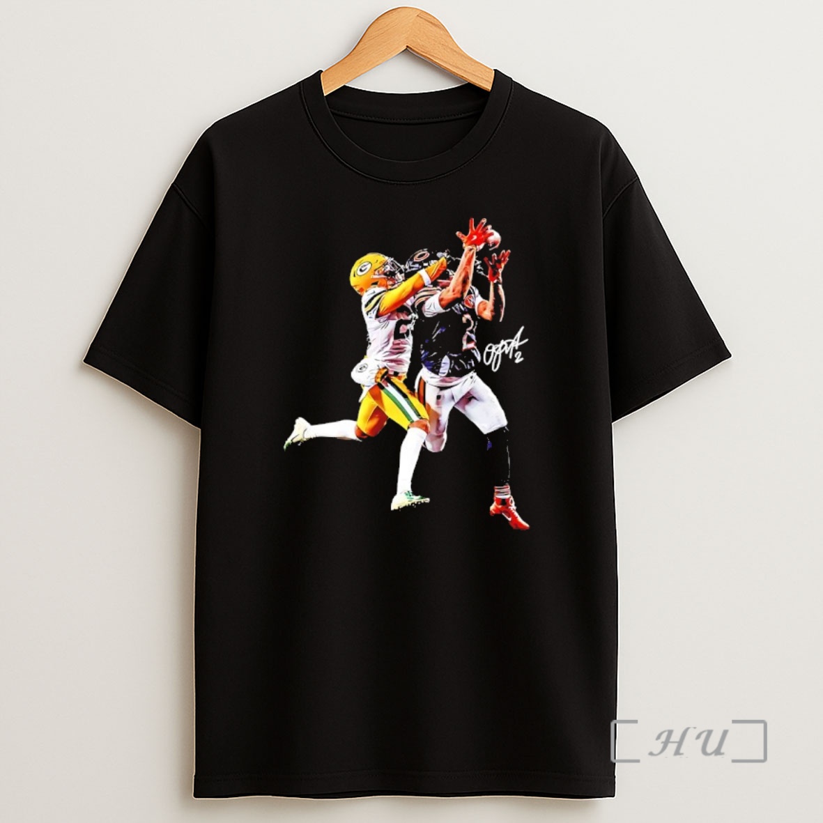 Officials Caleb Williams To Dj Moore Chicago Bears Game Winning Td Signature Shirt Sweatshirt Tee
