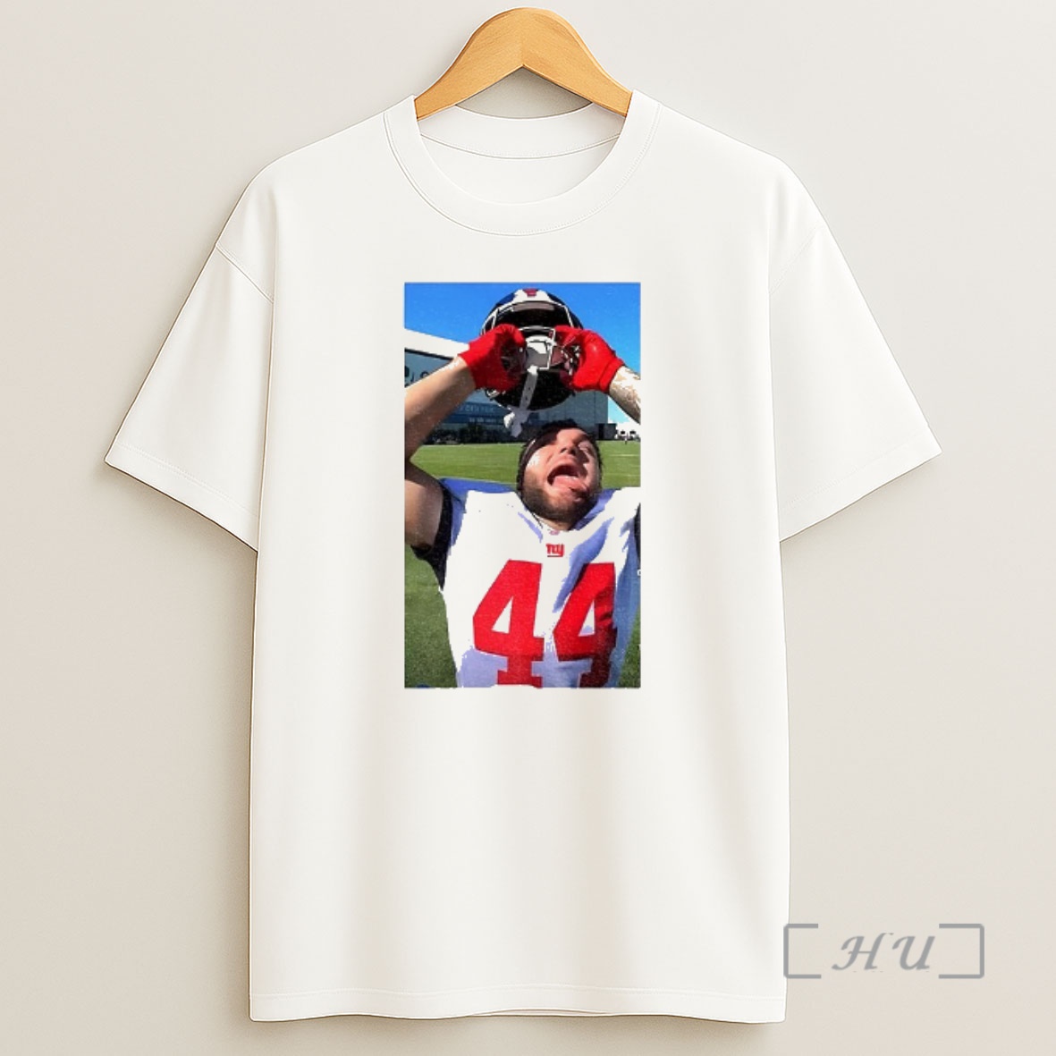 Officials Cam Skattebo 44 New York Giants Nfl Football Photo Premium Shirt Sweatshirt Tee