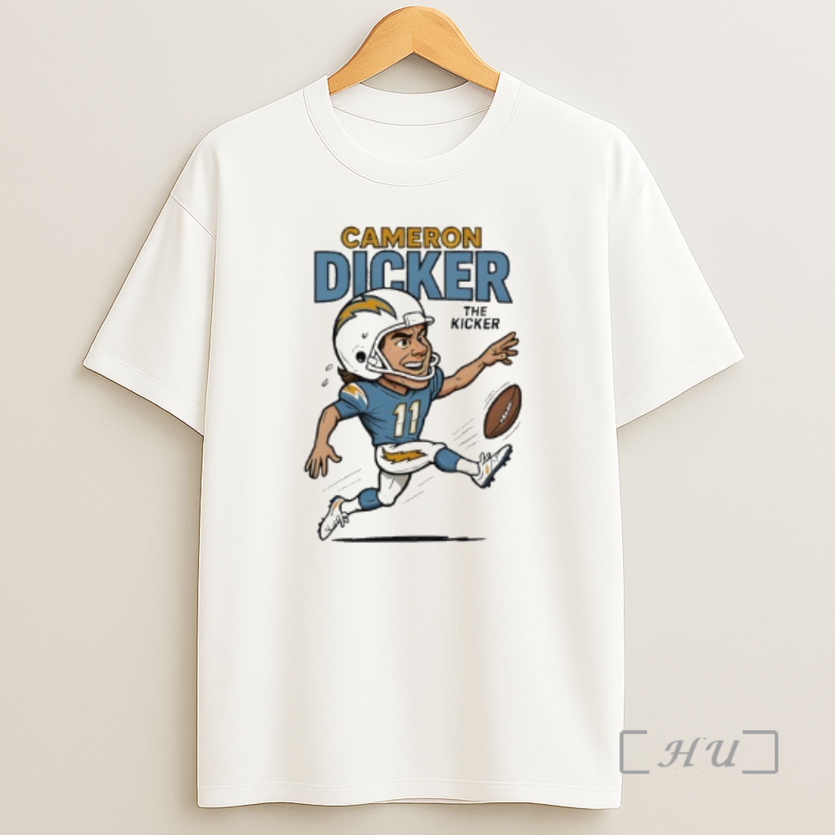 Officials Cameron Dicker The Kicker Vintage Retro Caricature Shirt Sweatshirt Tee