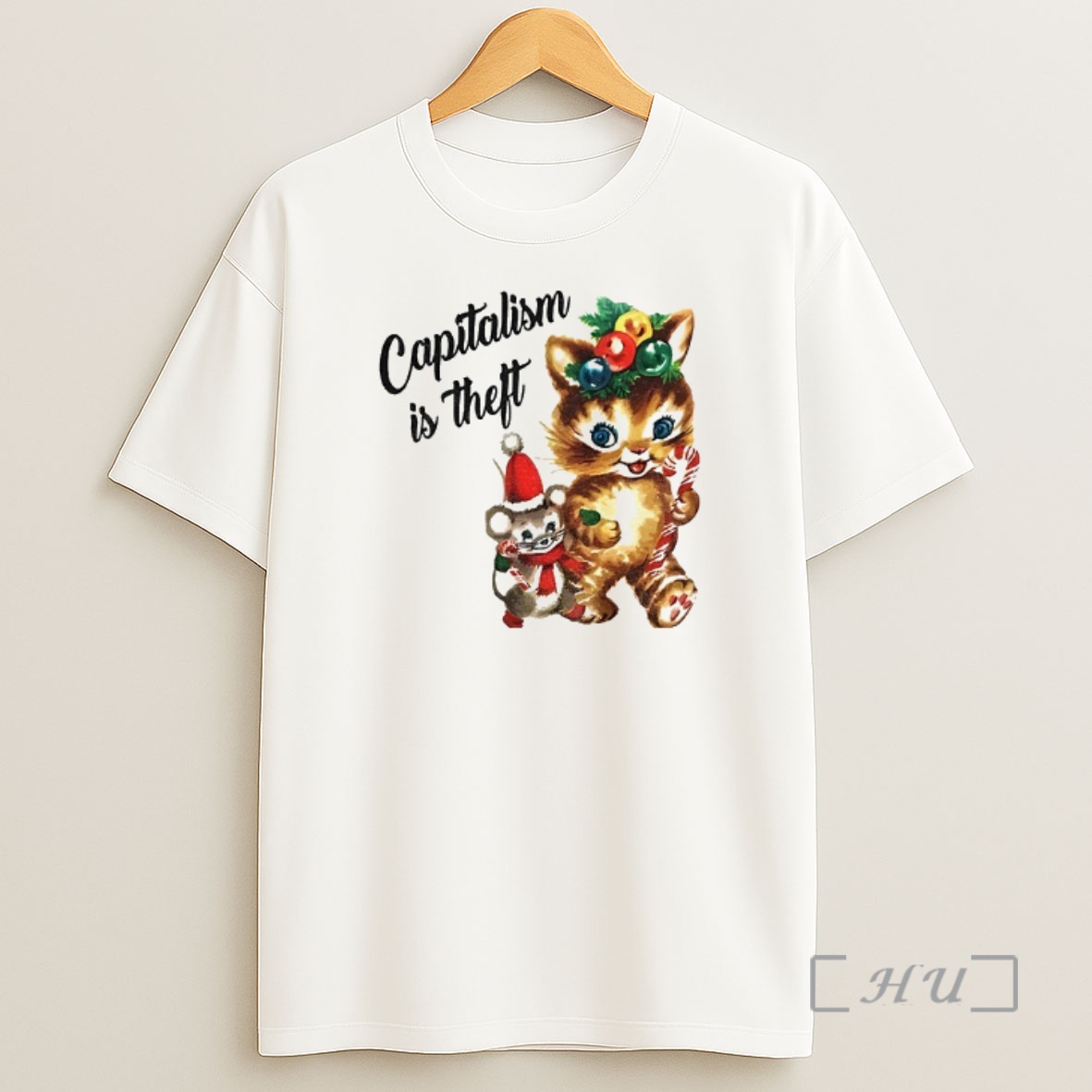 Officials Capitalism Is Theft Holiday Anti Capitalist Premium Shirt Sweatshirt Tee