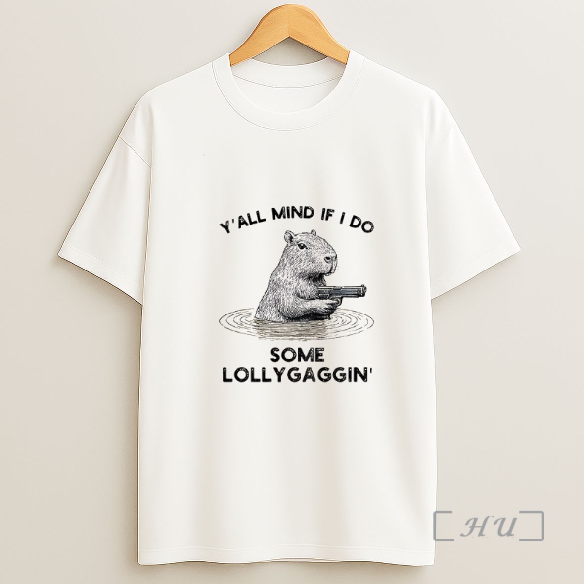 Officials Capybara That Wants To Be Lazy Yall Mind If I Do Some Lollygaggin Shirt Sweatshirt Tee