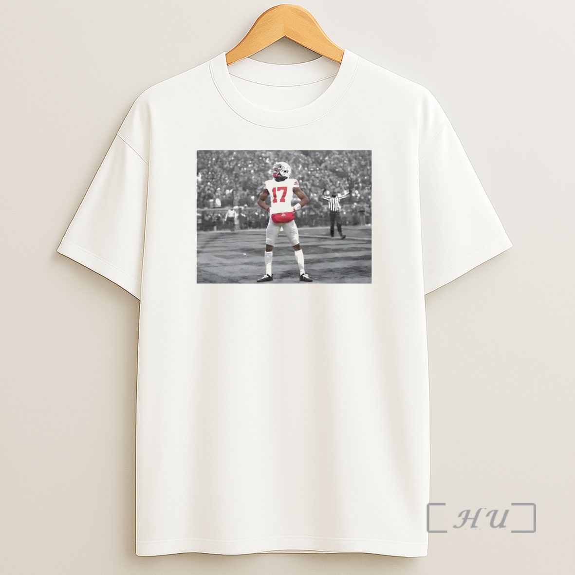 Officials Carnell Tate Celebration Ohio State Buckeyes Christmas Premium Shirt Sweatshirt Tee