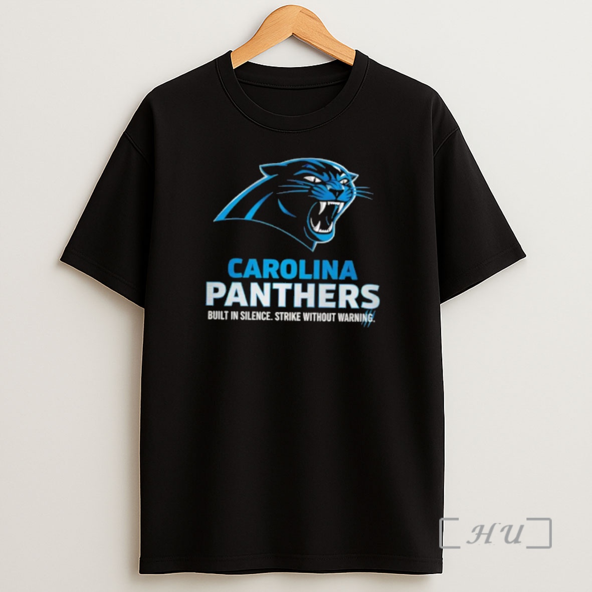Officials Carolina Panthers Built In Silence Strike Without Warning Shirt Sweatshirt Tee