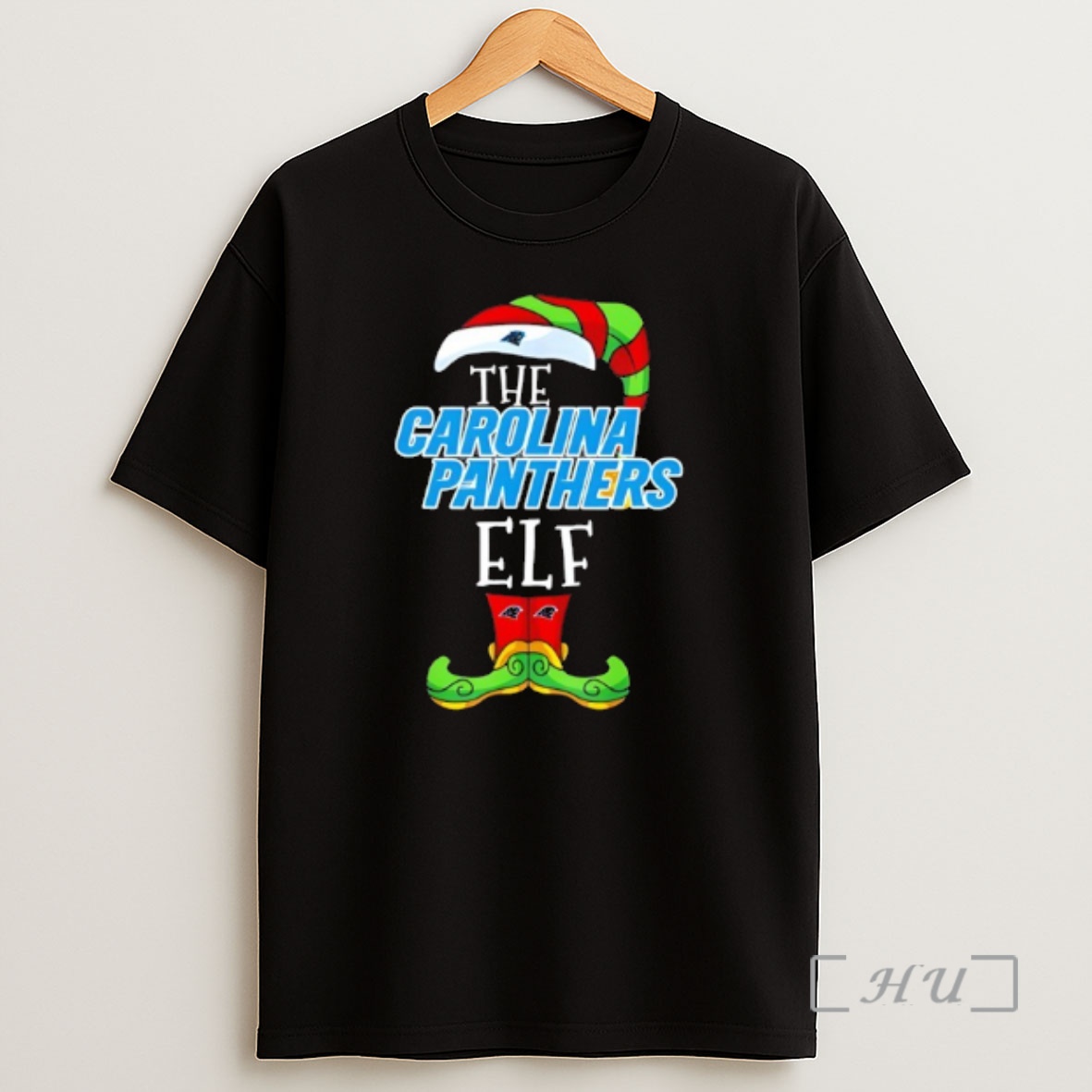 Officials Carolina Panthers Christmas Elf Shirt Sweatshirt Tee