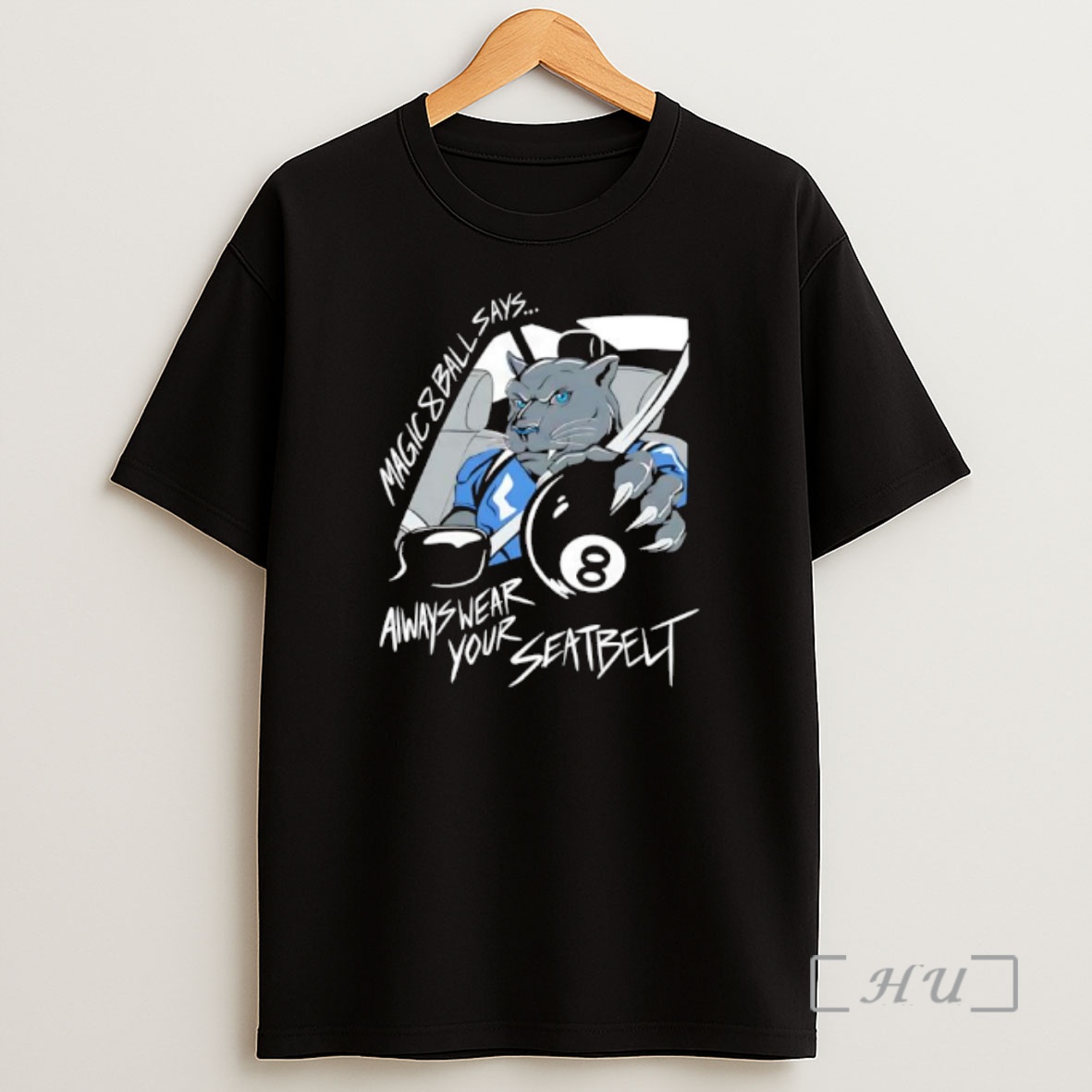 Officials Carolina Panthers Magic 8 Ball Says Always Wear Your Seatbelt Shirt Sweatshirt Tee