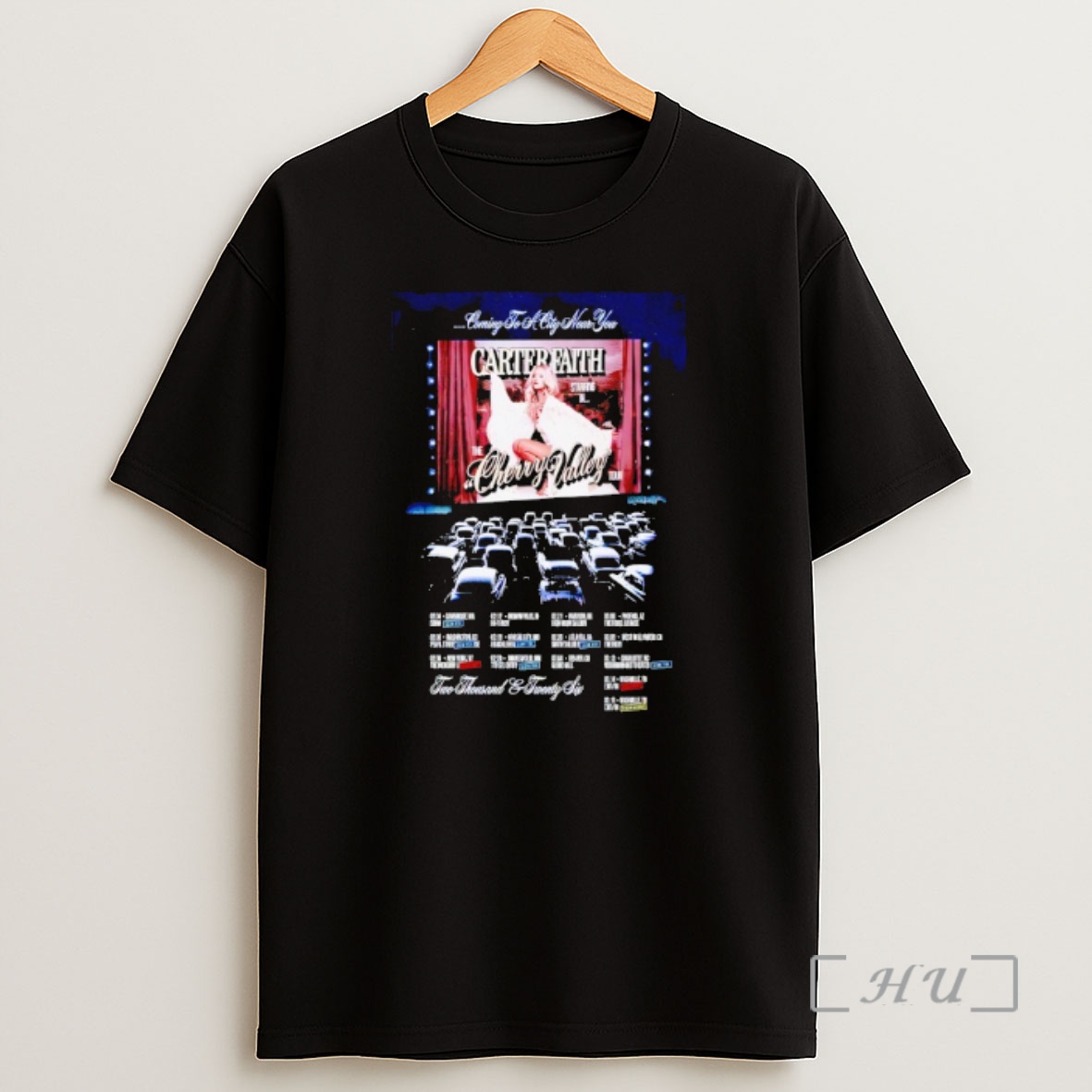 Officials Carter Faith The Cherry Valley Tour 2026 Shirt Sweatshirt Tee