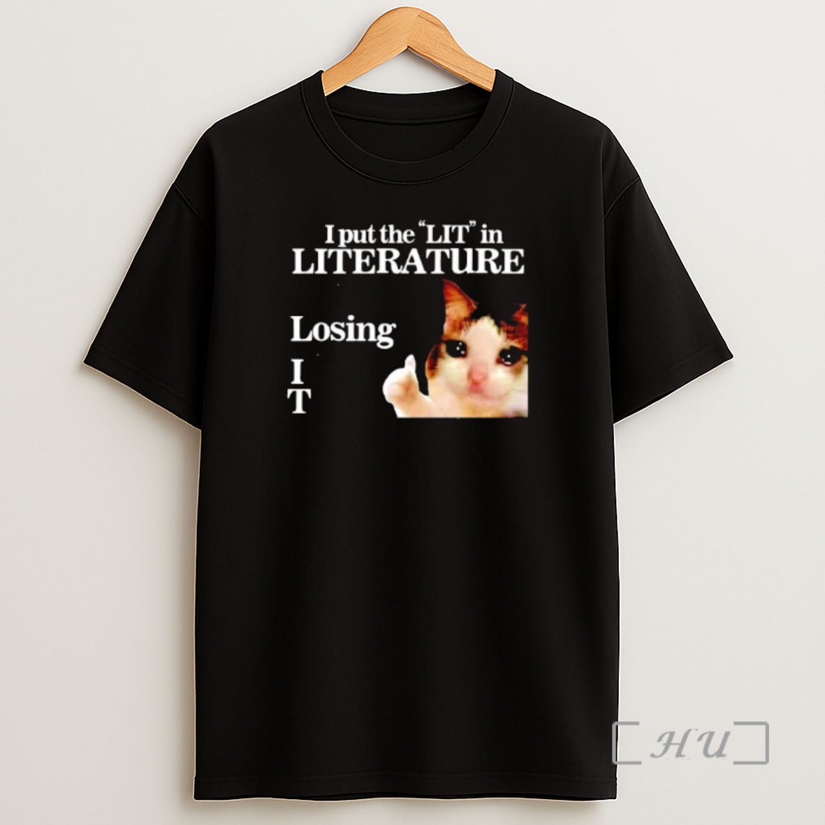 Officials Cat I Put The Lit In Literature Losing It Graphic Shirt Sweatshirt Tee