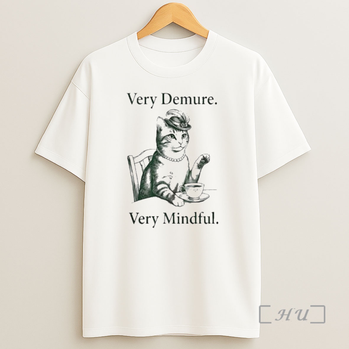 Officials Cat Lady Very Demure Very Mindful Shirt Sweatshirt Tee