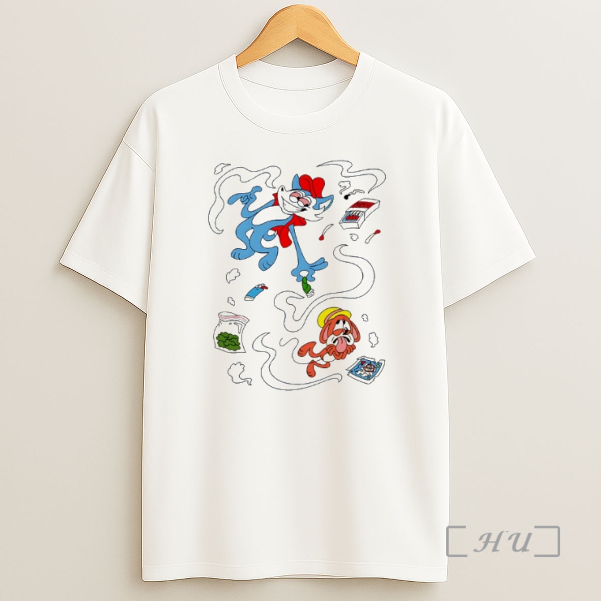 Officials Catching Up Rob And Clay Smoke Weed Art Shirt Sweatshirt Tee