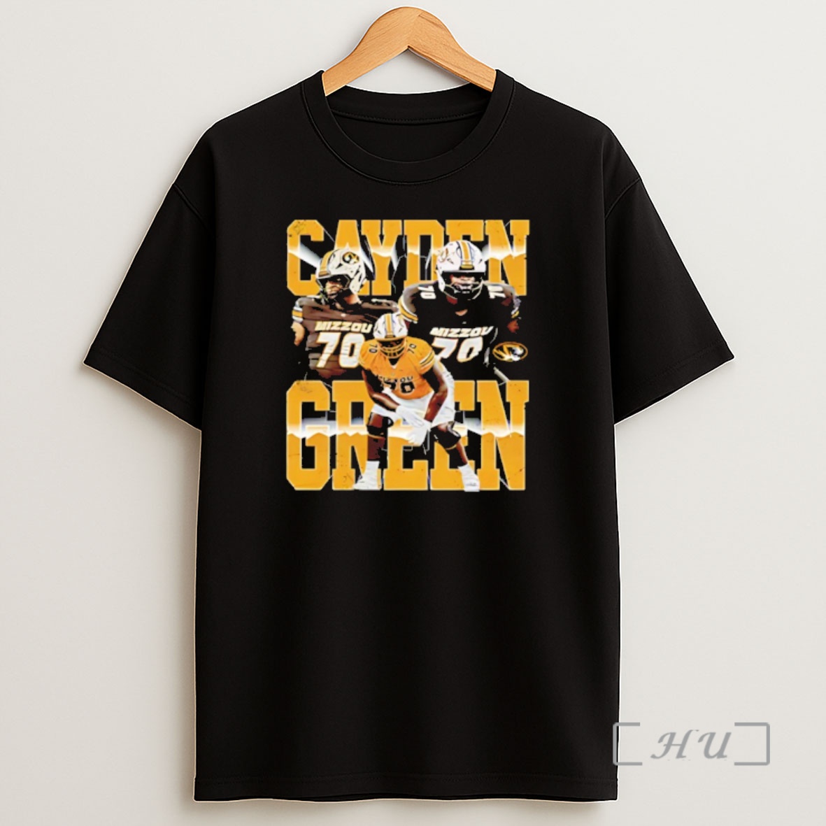 Officials Cayden Green Mizzou Tigers Player Collage Shirt Sweatshirt Tee