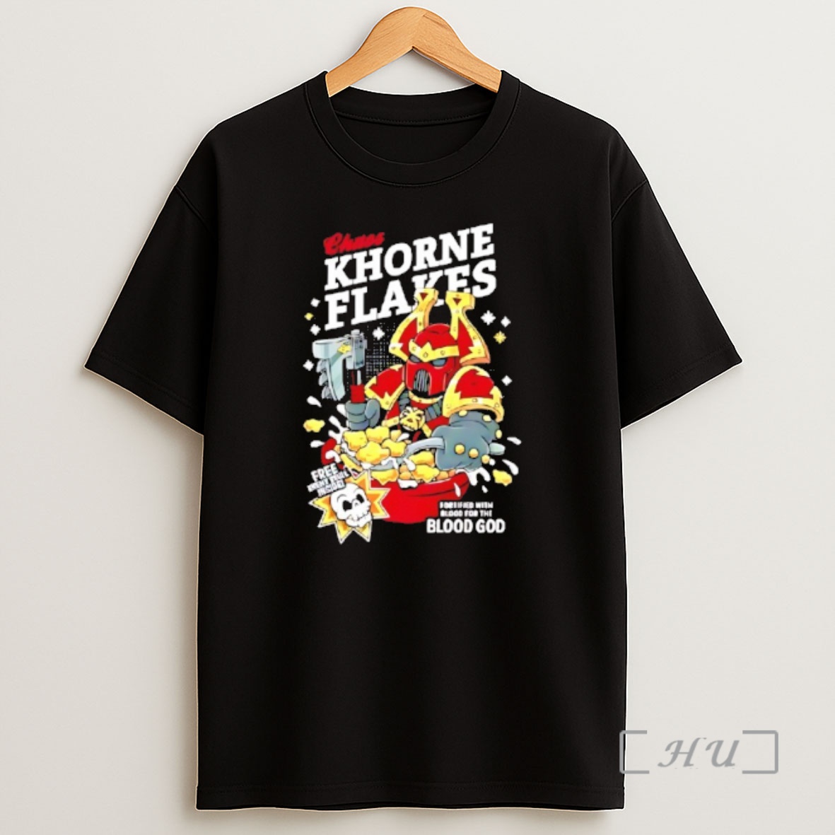 Officials Chaos Khorne Flakes Fortified With Blood For The Blood God Shirt Sweatshirt Tee