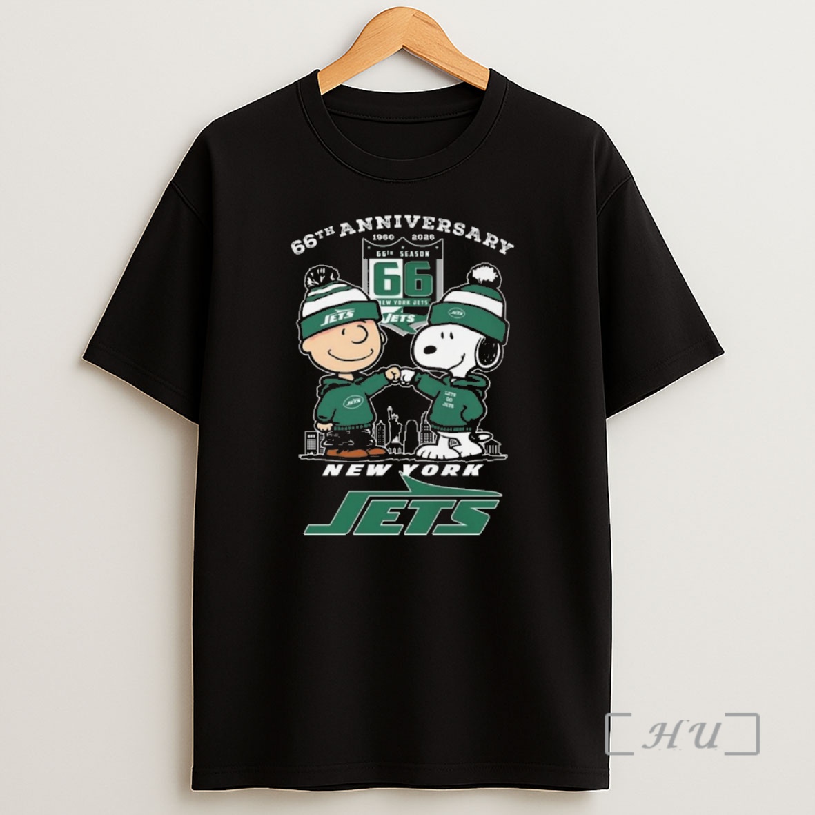 Officials Charlie Brown And Snoopy X New York Jets 66th Anniversary 1960 2026 Shirt Sweatshirt Tee