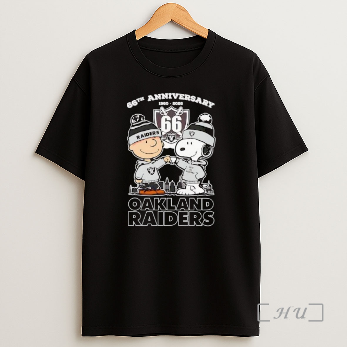 Officials Charlie Brown And Snoopy Las Vegas Raiders 66th Anniversary 1960 2026 Skyline City Ornaments Shirt Sweatshirt Tee