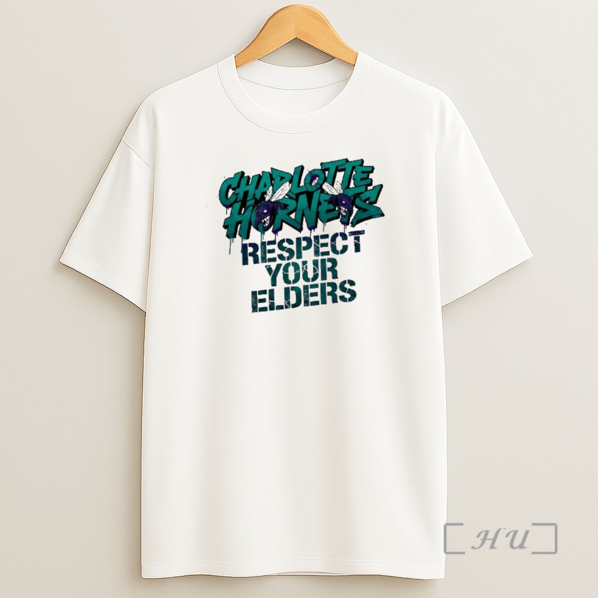Officials Charlotte Hornets Respect Your Elders Shirt Sweatshirt Tee