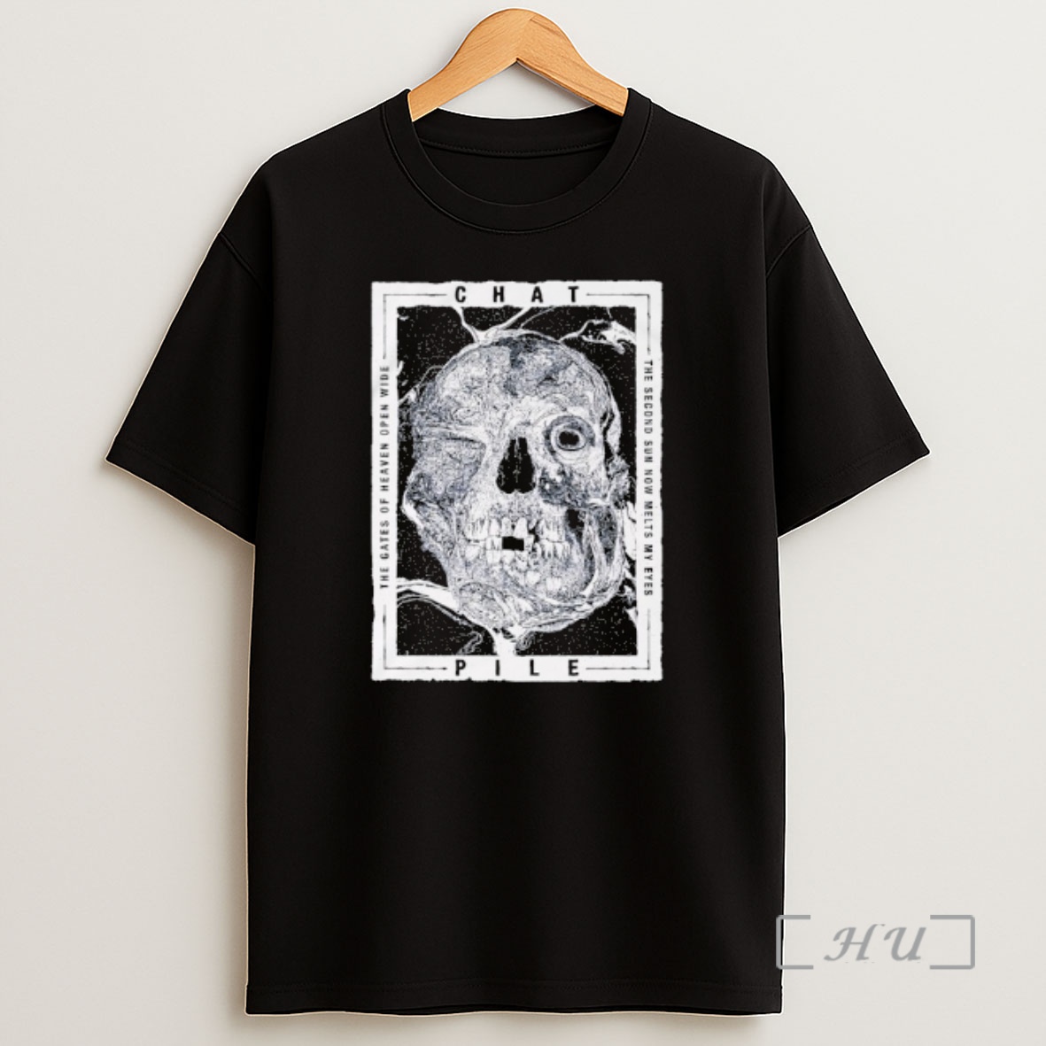 Officials Chat Pile Black Second Sun Skull Shirt Sweatshirt Tee
