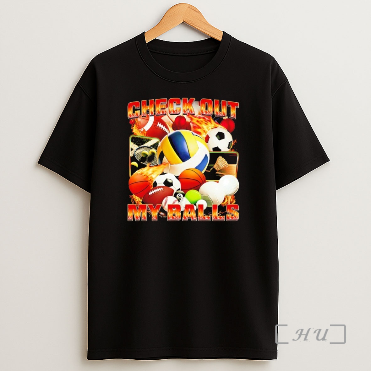 Officials Check Out My Balls Graphic Premium Shirt Sweatshirt Tee