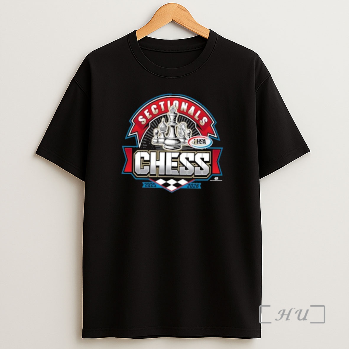 Officials Chess Sectionals Ihsa Illinois High School Association 2025 2026 Logo Shirt Sweatshirt Tee