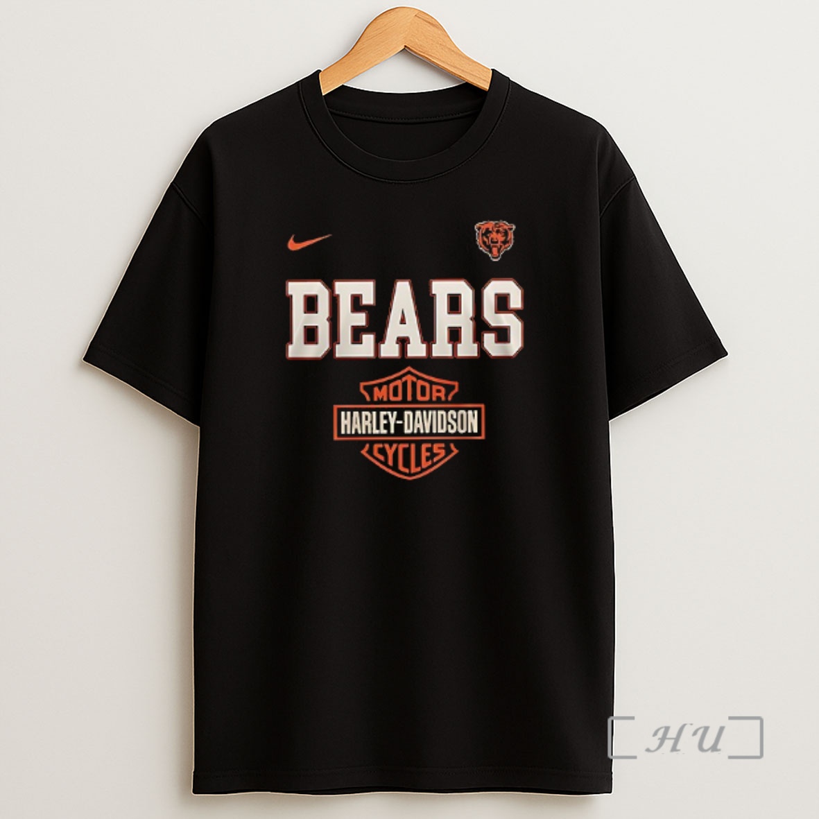 Officials Chicago Bears 122 Years Harley Davidson Ride The Legend Logo Premium Shirt Sweatshirt Tee