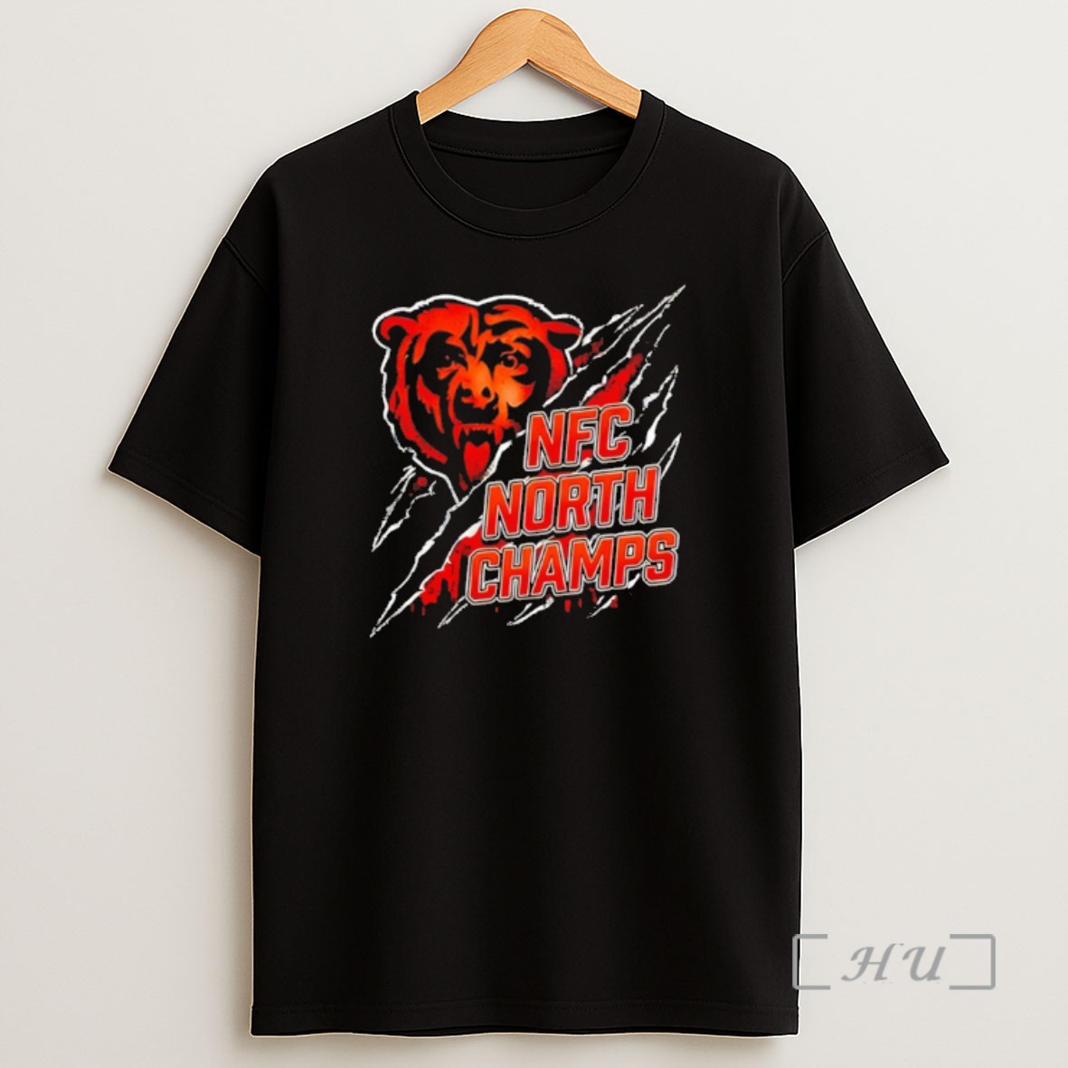 Officials Chicago Bears 2025 Nfc North Champs Logo Graphic Shirt Sweatshirt Tee