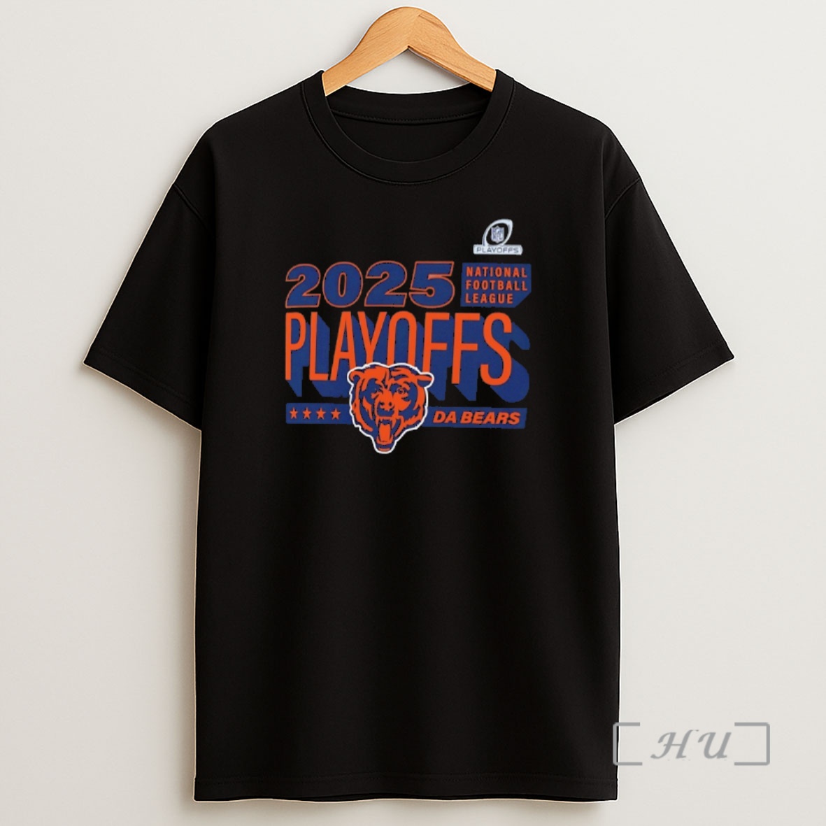 Officials Chicago Bears 2025 Nfl Playoffs Ready Da Bears Shirt Sweatshirt Tee