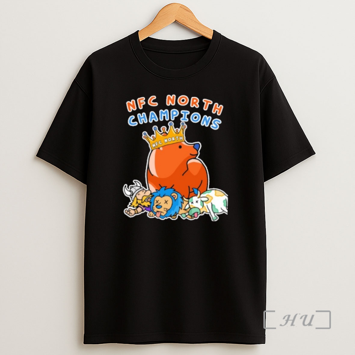Officials Chicago Bears Are Your Nfc North Champions Shirt Sweatshirt Tee