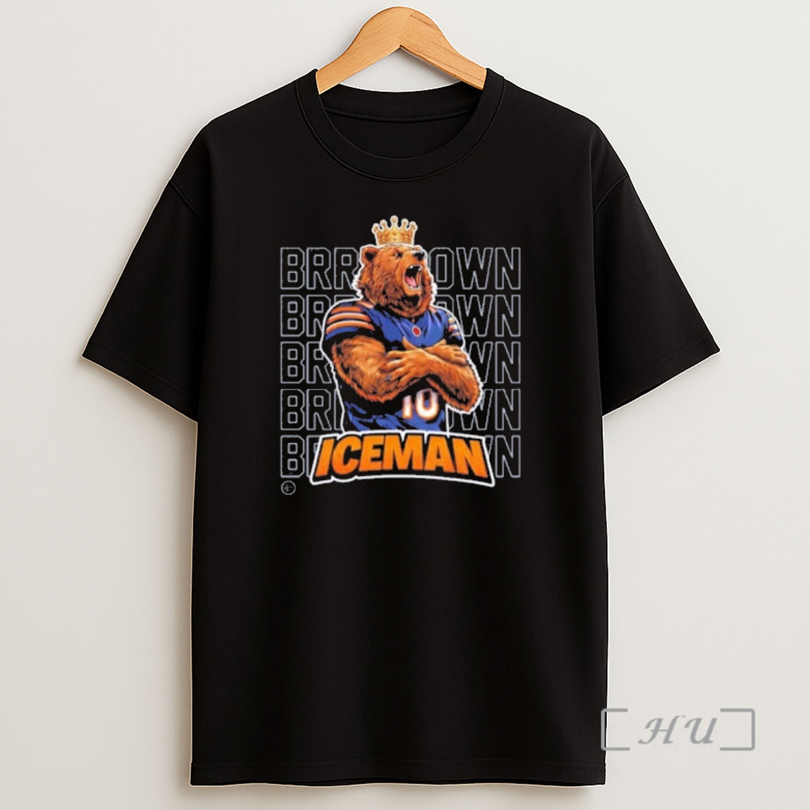 Officials Chicago Bears Brrrr Down Iceman Nfc North Champs Shirt Sweatshirt Tee