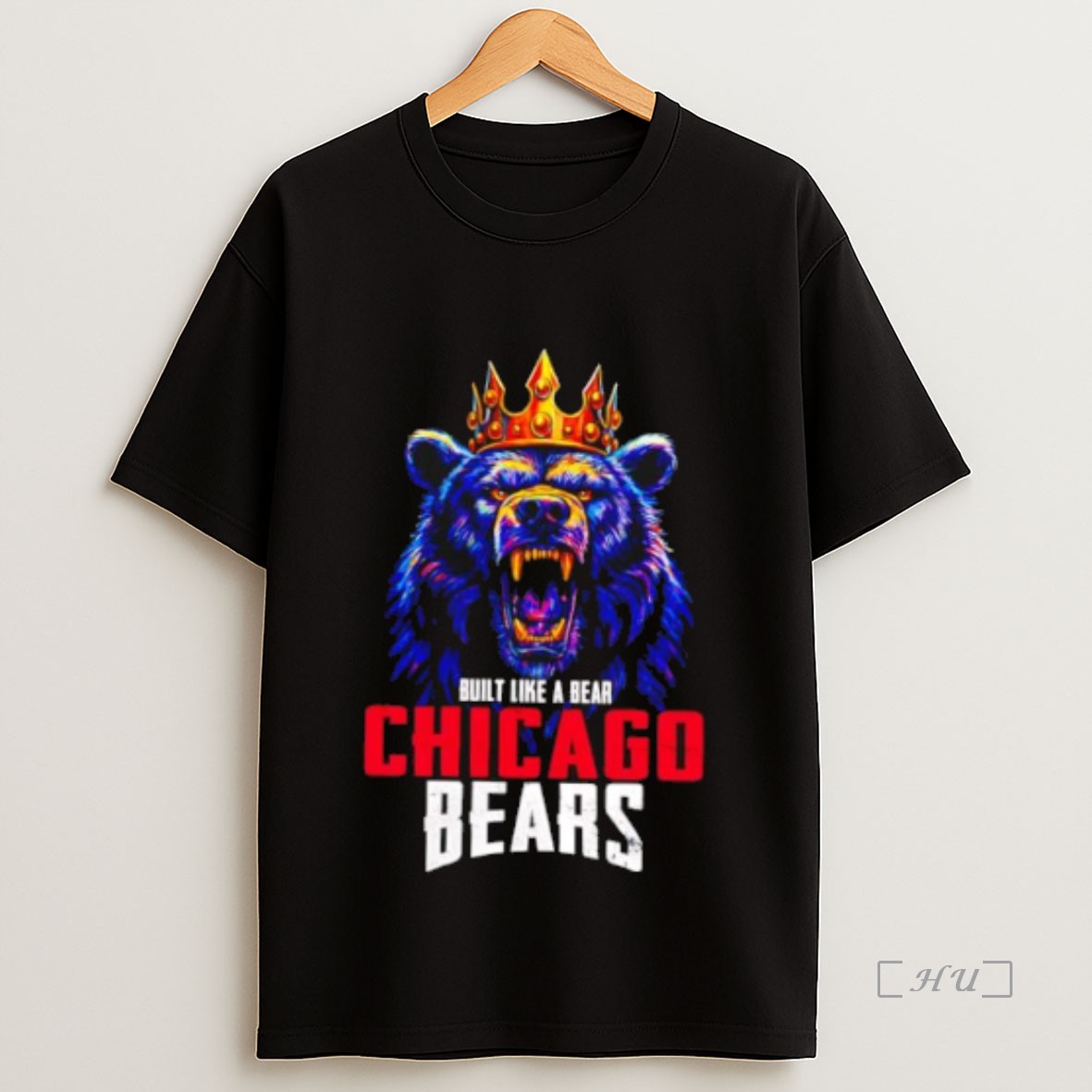 Officials Chicago Bears Built Like A Bear Shirt Sweatshirt Tee