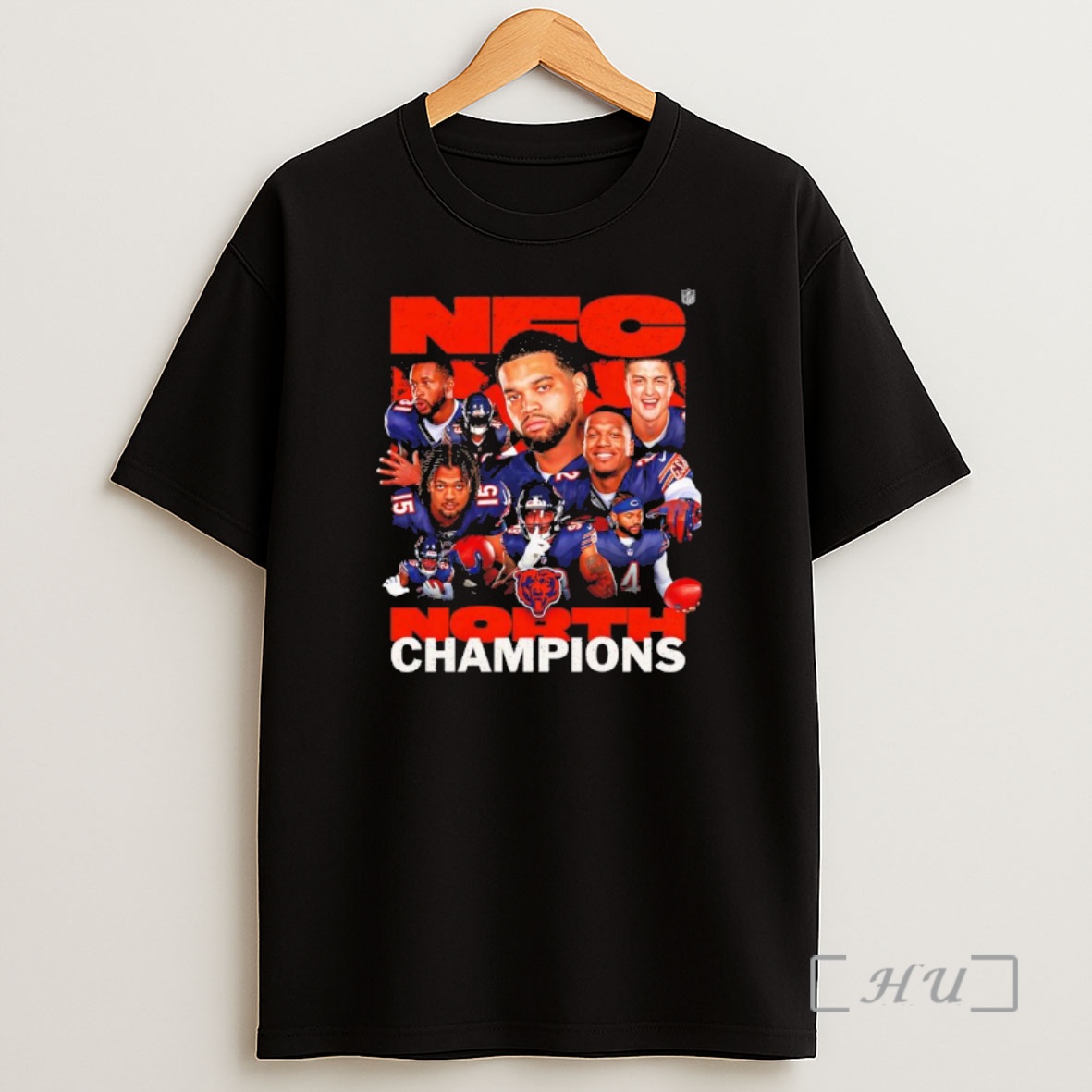 Officials Chicago Bears Nfc North Champions 2026 Shirt Sweatshirt Tee