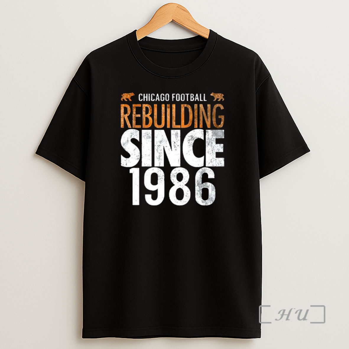 Officials Chicago Bears Nfl Rebuilding Since 1986 Retro Shirt Sweatshirt Tee