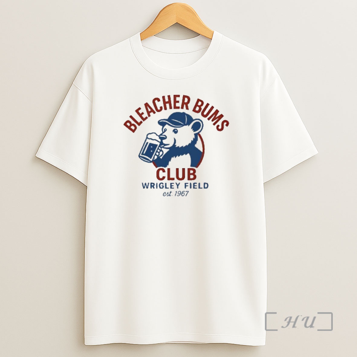 Officials Chicago Bears Wrigley Field Bleacher Bums Club Shirt Sweatshirt Tee
