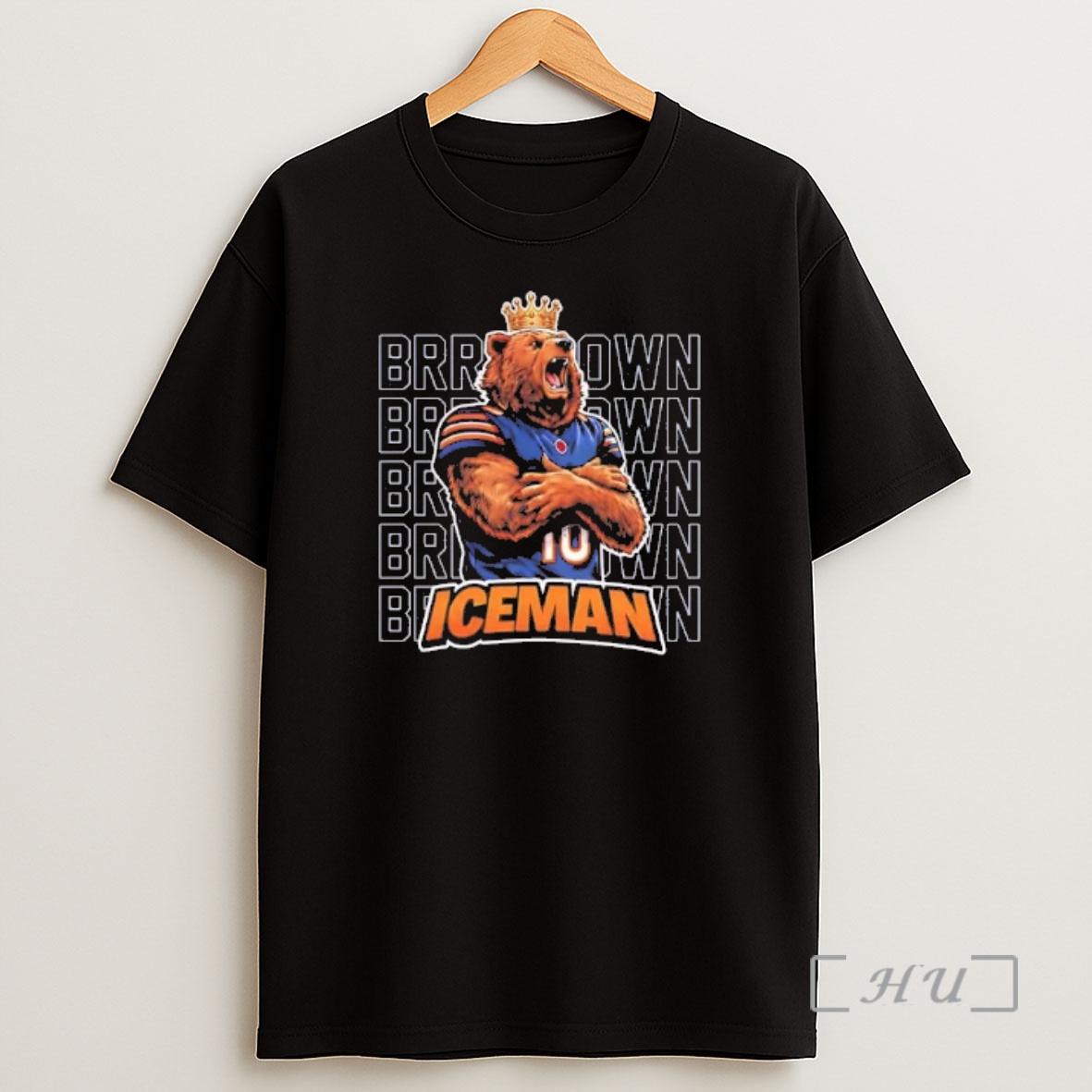Officials Chicago Bears Brrrr Down Caleb Williams Iceman Shirt Sweatshirt Tee