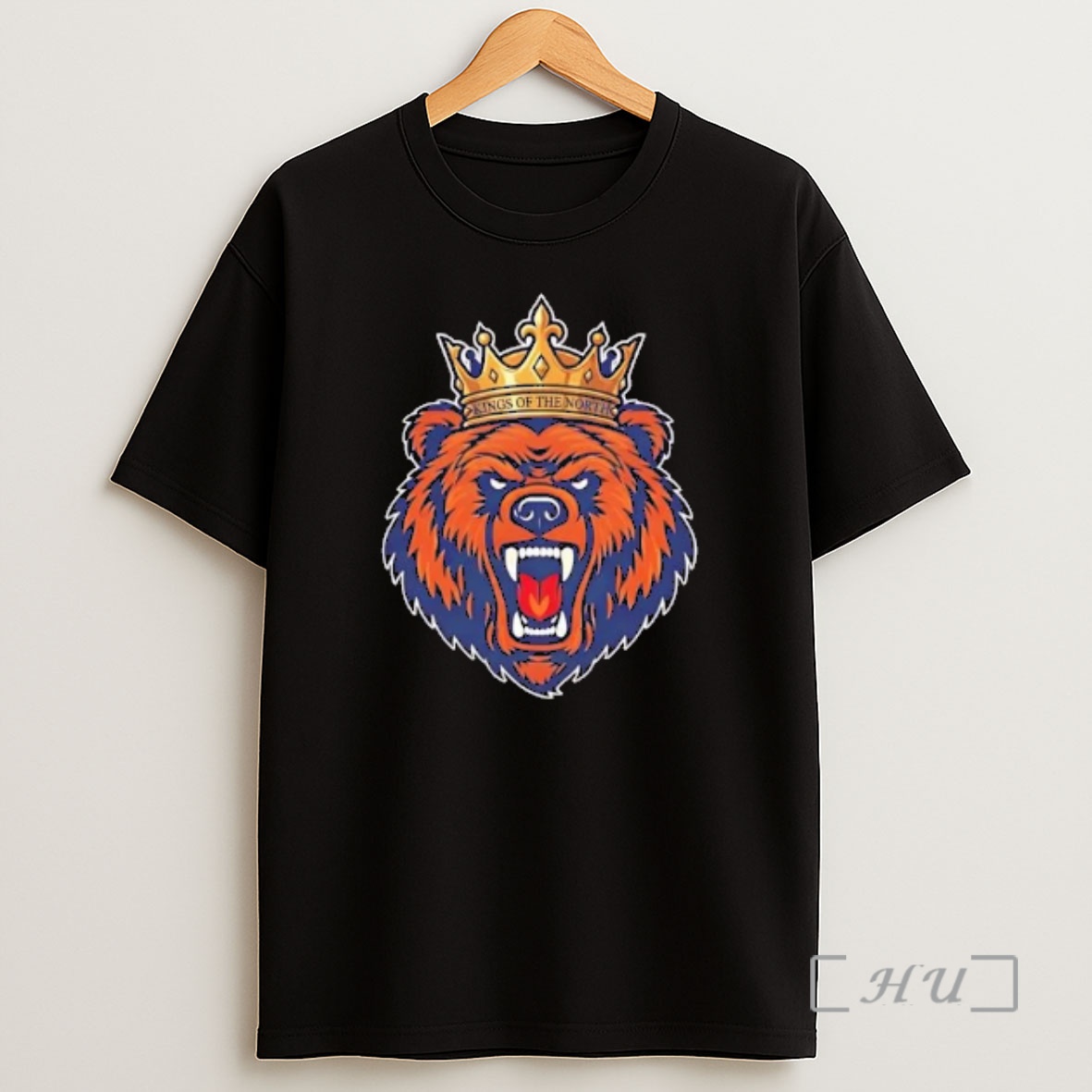 Officials Chicago Bears King Of The North Bear Crown Shirt Sweatshirt Tee