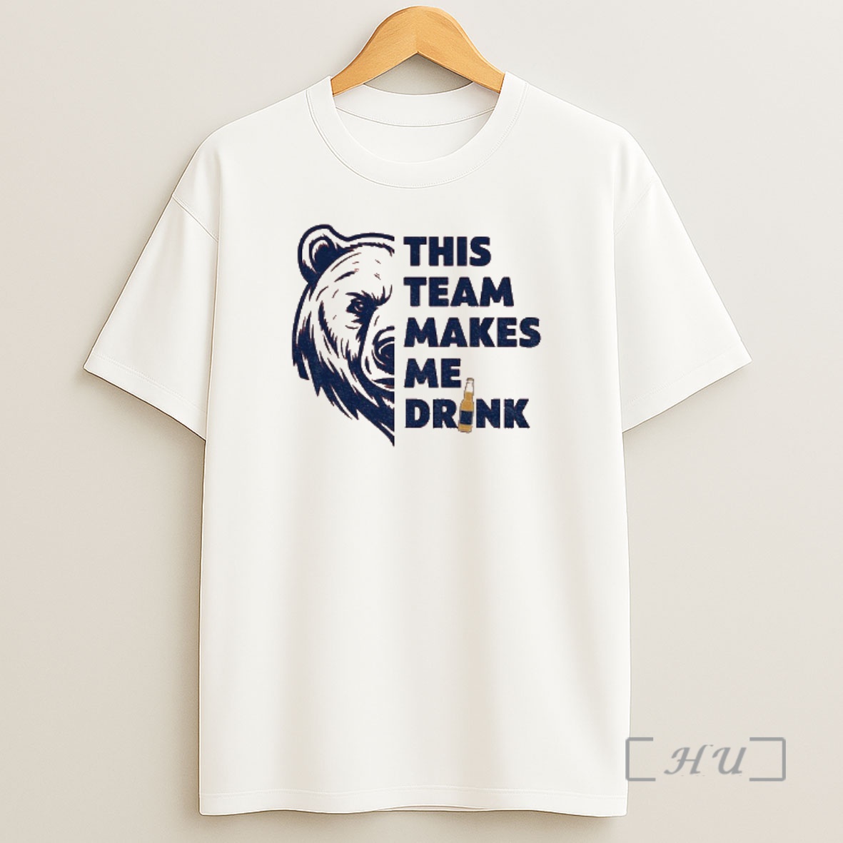 Officials Chicago Bears This Team Makes Me Drink Football Nfl Shirt Sweatshirt Tee