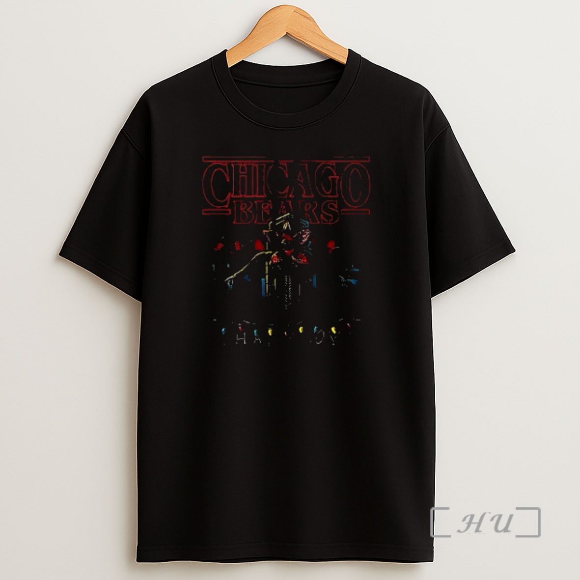 Officials Chicago Bears X Christmas Game Of Strangers Things 5 That I Love Double Sided Graphic Premium Shirt Sweatshirt Tee