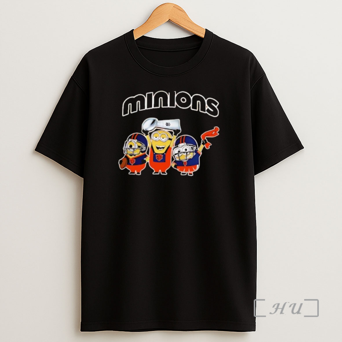 Officials Chicago Bears X Minions Celebrate Nfl 2026 Shirt Sweatshirt Tee