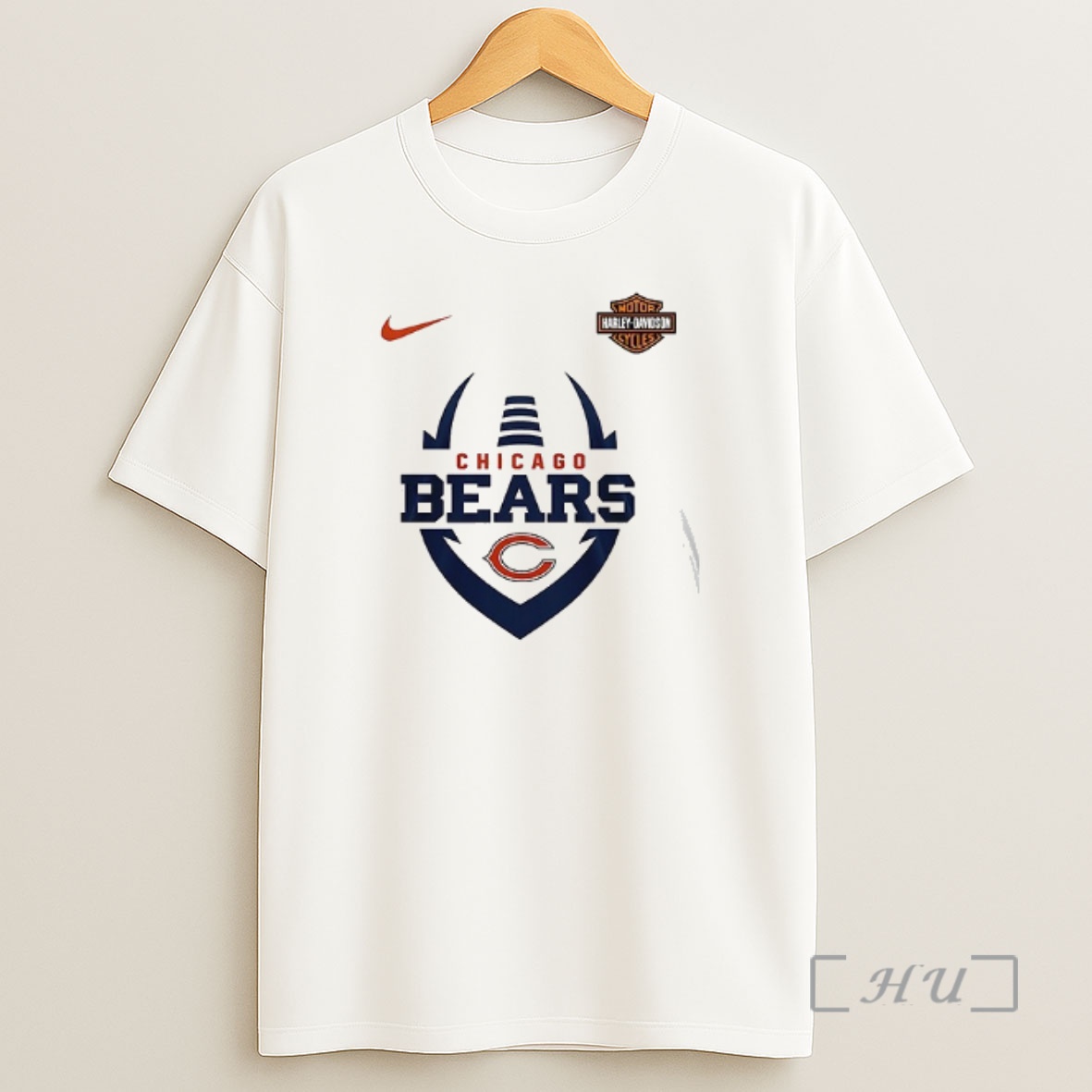 Officials Chicago Bears X Peanuts Snoopy Harley Davidson Live To Ride Ride To Live Double Sided Graphic Shirt Sweatshirt Tee