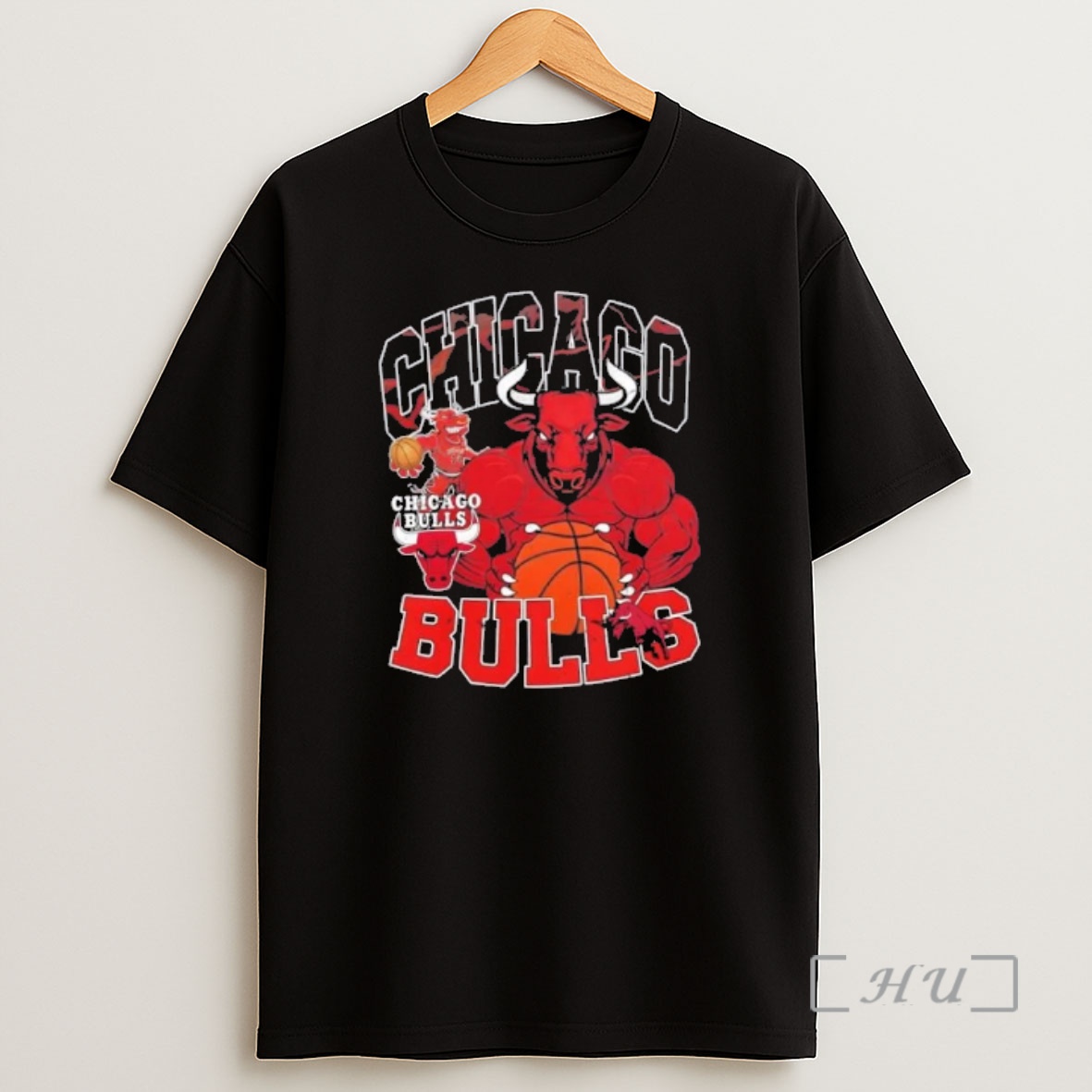 Officials Chicago Bulls Mascot Basketball Graphic Shirt Sweatshirt Tee