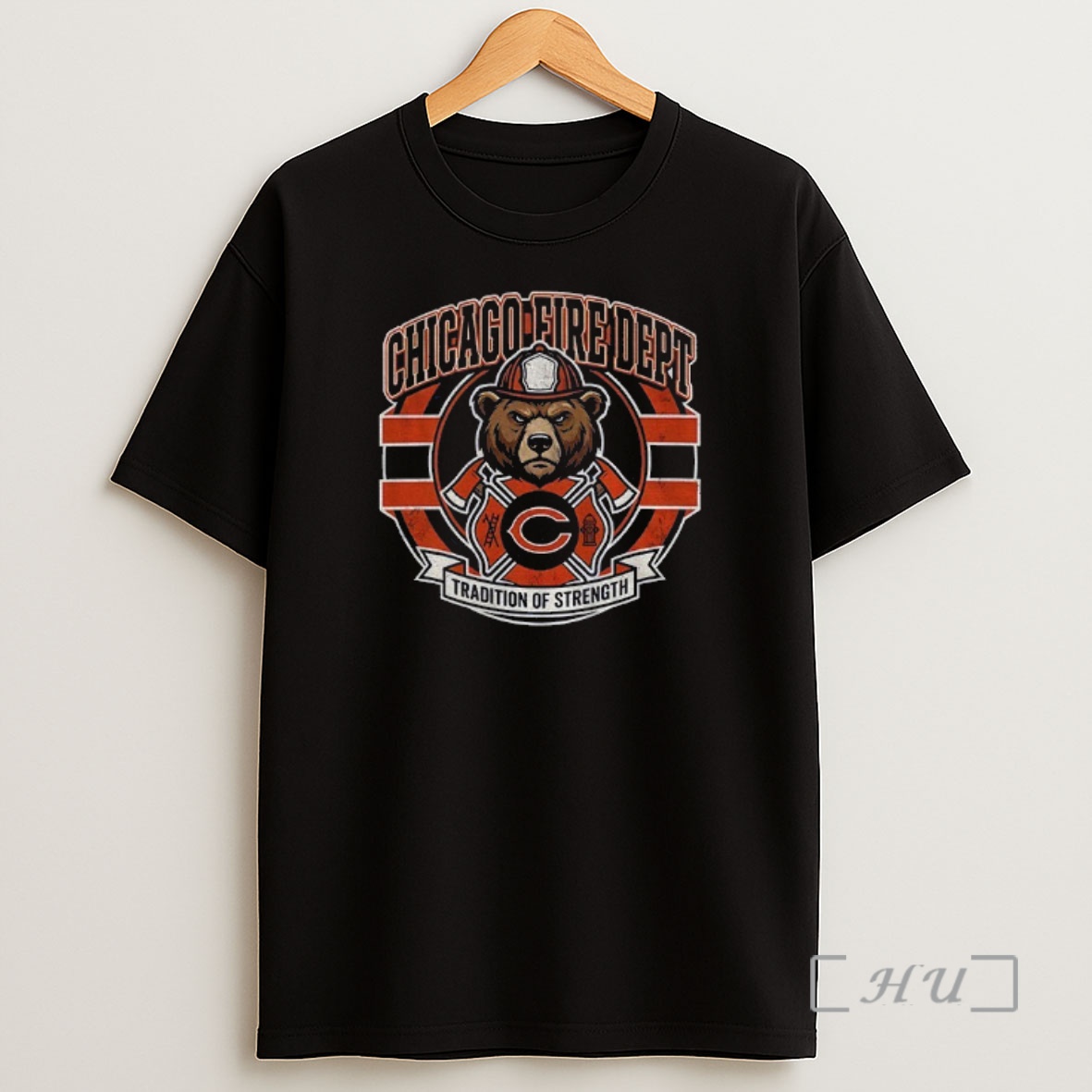 Officials Chicago Fire Department Tradition Of Strength Chicago Bears Football Shirt Sweatshirt Tee