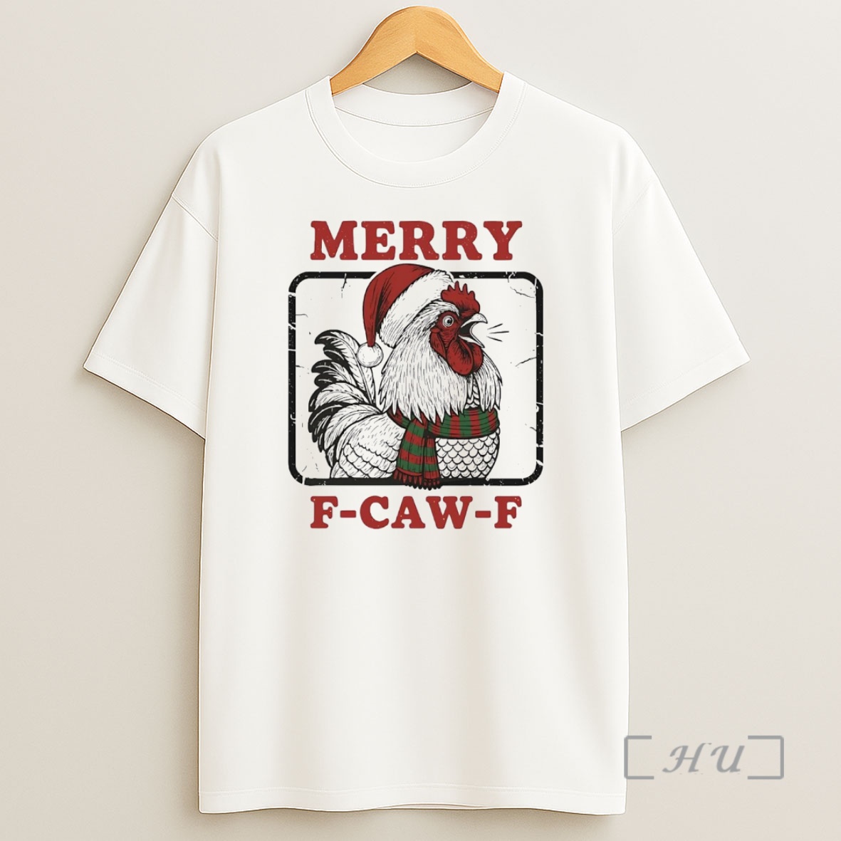 Officials Chicken Merry F Caw F Christmas Premium Shirt Sweatshirt Tee