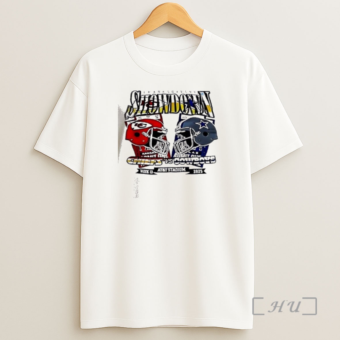 Officials Chiefs Vs Cowboy Thanksgiving Showdown 2025 Helmet Premium Shirt Sweatshirt Tee
