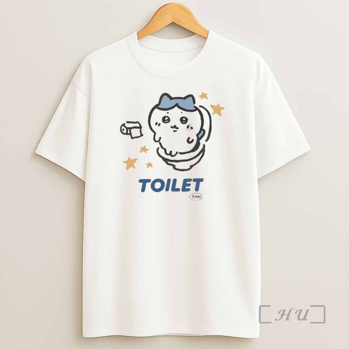 Officials Chiikawa Japanese Cute Kawaii Toilet Time Shirt Sweatshirt Tee